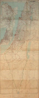 Delcampe - 1956 ISRAEL Map Pre Six Day War GREEN LINE - Altri & Non Classificati