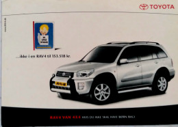 Delcampe - DENMARK 2006, POSTCARD USED, KØBENHAVN CITY CANCEL, ROSENBORG SLOT STAMP, SLOGAN, TOYOTA CO. CAR PICTURE. - Dänemark