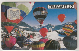 Delcampe - Telecarte D539 -  Montgolfières - Infortic - Cote 60,00 € - Privées