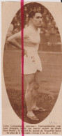 Delcampe - Paris - Le Coureur Français Jules Ladoumègue Avec Record  - Orig. Knipsel Coupure Tijdschrift Magazine - 1930 - Non Classés