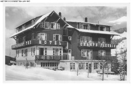 Delcampe - CAR-AHTP20-0970-74 - MORZINE - Haute-savoie - Hôtel Champs Fleuris - A Côté Du Télépherique - Morzine