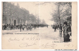 Delcampe - CAR-AIDP5-0233-59 - ROUBAIX - Le Boulevard De Paris - Defile Des Pompiers - Roubaix