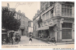 Delcampe - CAR-AIDP1-0009-56 - LORIENT - Le Grand Cafe Sur La Place Alsace-Lorraine - Lorient