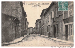 Delcampe - CAR-AIDP20-0998-69 - SAINT-LAURENT-DE-CHAMOUSSET - Rue De Lyon - Saint-Laurent-de-Chamousset