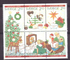 Delcampe - Zweden / Sweden / Sverige 1576 T/m 1581 MNH ** (1989) - Ungebraucht