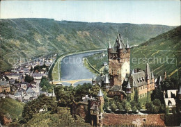 Delcampe - Cochem Mosel Panorama Blick Ins Moseltal Mit Reichsburg - Cochem
