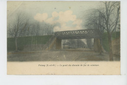 Delcampe - POISSY - Le Pont Du Chemin De Fer De Ceinture - Poissy