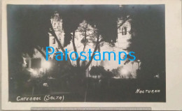 Delcampe - 261010 ARGENTINA SALTA VISTA CATEDRAL NOCTURNA PHOTO NO POSTAL POSTCARD - Argentinien