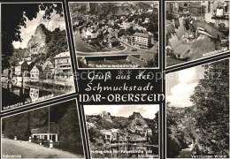 Delcampe - Idar-Oberstein Nahe Felsenkirche Schoenlautenbachbruecke Achatschleifer Diamante - Idar Oberstein