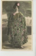 Delcampe - FEMMES - FRAU - LADY - SPECTACLE - ARTISTES 1900 - Jolie Carte Fantaisie Artiste SAHARET - Frauen