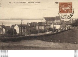 Delcampe - Villerville - Route De Trouville - Villerville