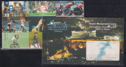 Delcampe - Deutschland 2383 Und 2384 Postfrisch Markenhefte / Olympische Spiele #NN704 - Andere & Zonder Classificatie
