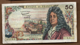 Delcampe - France Billet De 50 Francs Du E.7/8/1962.E - 02185 Z.5 - Racine - Laura 9724 - 50 F 1962-1976 ''Racine''