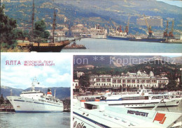 Delcampe - Jalta Yalta Krim Crimea Hafen - Ukraine