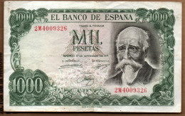 Delcampe - ESPAGNE 1000 PESETAS 1971  // 2M4009326 //LAURA 15003 - 1000 Pesetas