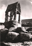 Delcampe - PLOUMANAC'H, CÔTES-D'ARMOR, ST. GUIREC ORATORY, STATUE, ROCK FORMATIONS, B/W, YVON ED., POSTCARD, FRANCE - Ploumanac'h
