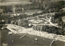 Delcampe - CPM Thoissey Ain La Plage Et Le Terrain De Camping - Sonstige & Ohne Zuordnung