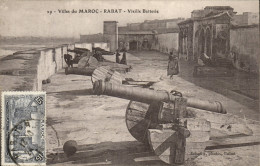Delcampe - Maroc Rabat CPA Vieille Batterue (canon) - Rabat