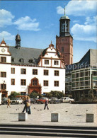 Delcampe - Darmstadt Rathaus Mit Stadtkirche - Darmstadt