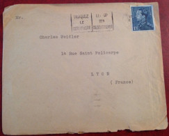 Delcampe - Bruxelles Traquez Le Doryphore - Werbestempel