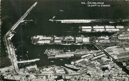 Delcampe - CPM Casablanca Le Port Vu D'avion - Casablanca
