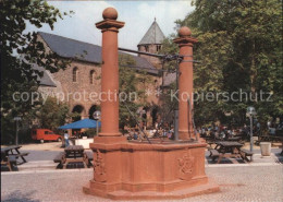 Delcampe - Schiffenberg Giessen Kloster Mit Brunnen - Giessen
