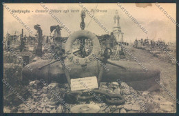 Delcampe - Gorizia Fogliano Redipuglia Cimitero Marina WWI PIEGA Cartolina ZQ3385 - Gorizia