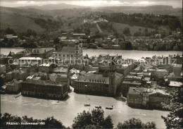 Delcampe - PAssAU Bayern Fliegeraufnahme Dreifluessestadt Bei Hochwasser 1965 - Passau