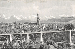 Delcampe - SUISSE BERN KORNHAUSBRUECKE UND ALPENPANORAMA - Bern