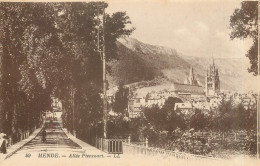 Delcampe - CPA Mende Allee Piencourt - Mende