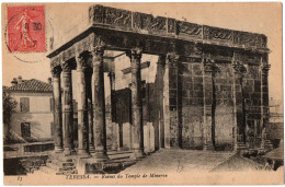 Delcampe - Algérie : Tébessa : Ruines Du Temple De Minerve : 1907 - Tebessa