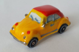 Delcampe - FEVE - FEVES -   "VOITURES VINTAGE 2022" -   VOITURE COCCINELLE JAUNE ET ROUGE - Andere & Zonder Classificatie