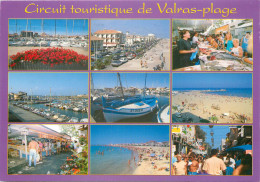 Delcampe - CPM Circuit Touristique De Valras Plage - Valreas