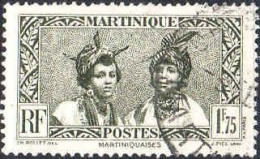 Delcampe - Martinique Poste Obl Yv:149A Mi:148 Martiniquaises (Beau Cachet Rond) - Unused Stamps