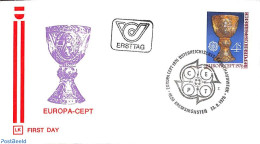Delcampe - Austria 1976 Europa 1v, FDC, First Day Cover, History - Europa (cept) - Art - Art & Antique Objects - Lettres & Documents