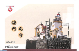 Delcampe - Macao 2026 Fortresses S/s, Mint NH, Various - Lighthouses & Safety At Sea - Art - Castles & Fortifications - Ungebraucht
