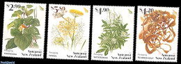 Delcampe - New Zealand 2026 Flora 4v, Mint NH, Nature - Flowers & Plants - Ungebraucht