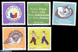Delcampe - Philippines 2025 Natuinal Symbols 5v, Mint NH - Philippinen