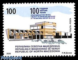 Delcampe - North Macedonia 2026 Natural History Museum 1v, Mint NH, Art - Museums - Museen