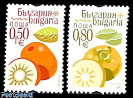 Delcampe - Bulgaria 2026 Exotic Fruits 2v, Mint NH, Nature - Fruit - Ungebraucht