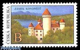 Delcampe - Czech Republic 2026 Konopiste Castle 1v, Mint NH, Art - Castles & Fortifications - Sonstige & Ohne Zuordnung