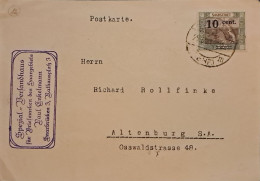 Delcampe - Los V. 06.06  Karte Aus Saarbrücken 1021 - Covers & Documents