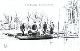 Delcampe - Saint Maurice.      Des Victimes Inondées. - Saint Maurice