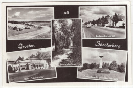 Delcampe - Groeten Uit Soesterberg: Vliegveld, Kondorfferlaan, Rademakersstraat, Rest. T Zwaantje, Gedenknaald (Nederland/Holland) - Soestdijk
