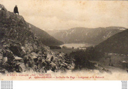 Delcampe - D88  GERARDMER  La Roche Du Page- Longemer Et Le Hohneck  ..... - Gerardmer