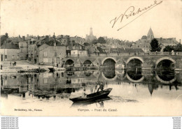 Delcampe - D18  VIERZON  Pont Du Canal - Vierzon