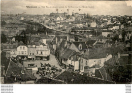 Delcampe - D18  VIERZON   Vue Panoramique Prise Du Beffroi - Vierzon