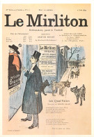 Delcampe - CARTE PRESSE N° 18 LE MIRLITON - Werbepostkarten