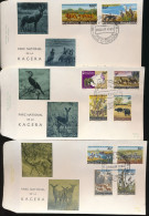 Delcampe - RWANDA ANIMALS KAGERA COB 98/107 FDC - 1962-1969