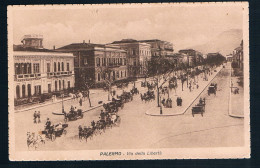Delcampe - Palermo – Via della Libertà – cartolina fototipica anni ’40 – sigla BGP – non viaggiata - Palermo